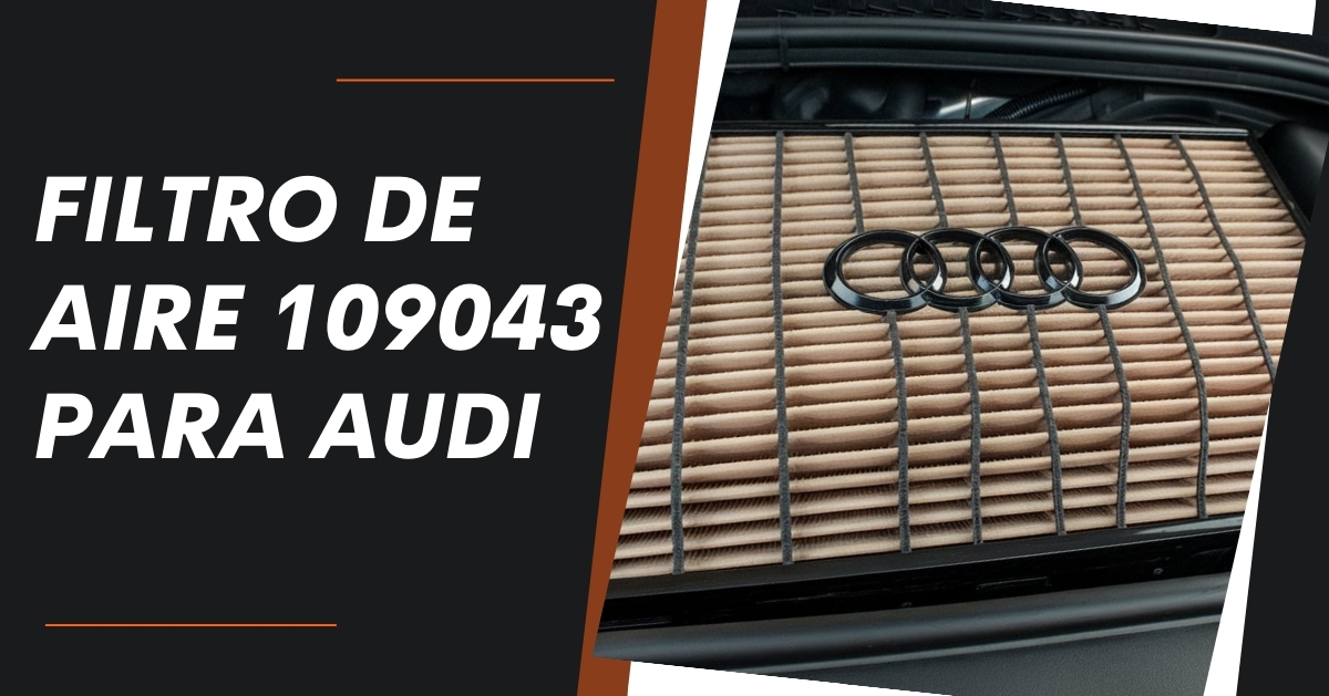 filtro de aire 109043 para audi